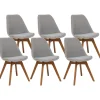 ATMOSPHERA Lot de 6 chaises "Baya" Clearance