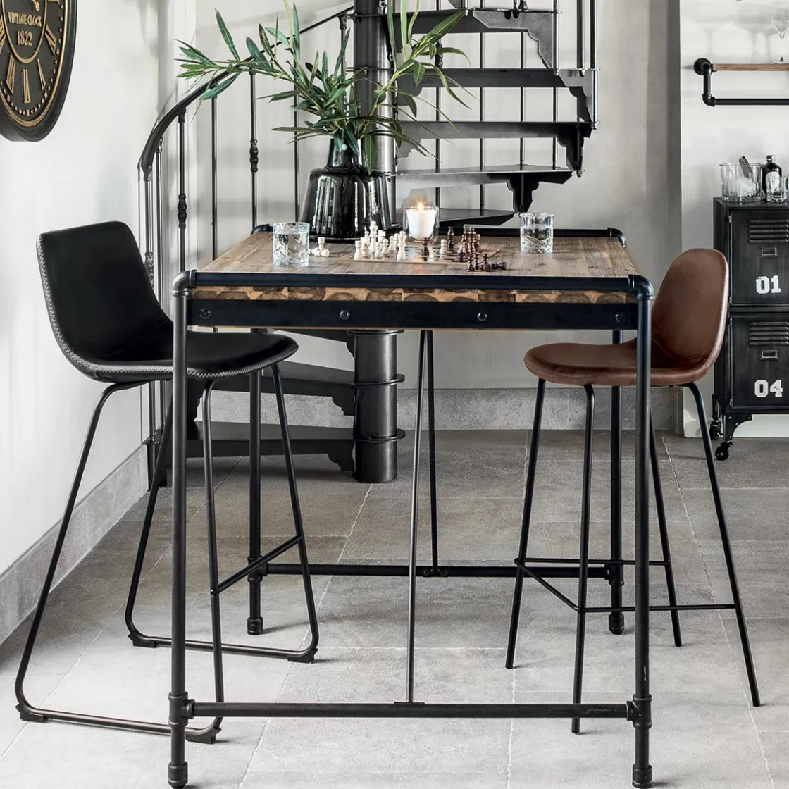 ATMOSPHERA Lot de 2 chaises de bar "Lois" Online