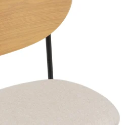 ATMOSPHERA Lot de 2 chaises de bureau 