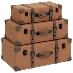 ATMOSPHERA Lot de 3 malles "Be vintage" Clearance