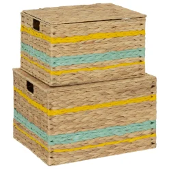 ATMOSPHERA Lot de 2 malles "Gerda" Best