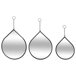 ATMOSPHERA Lot de 3 miroirs goutte "Leny" Outlet