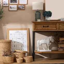 ATMOSPHERA Lot de 9 paniers ronds "Little cottage" Sale