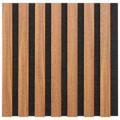 ATMOSPHERA Lot de 3 panneaux décoratifs tasseaux bois Colva