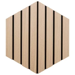 ATMOSPHERA Lot de 3 panneaux décoratifs tasseaux bois Colva Clearance