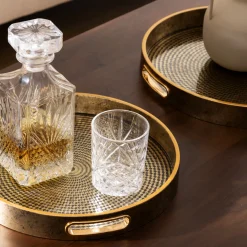 ATMOSPHERA Lot de 2 plateaux "Elya" Outlet