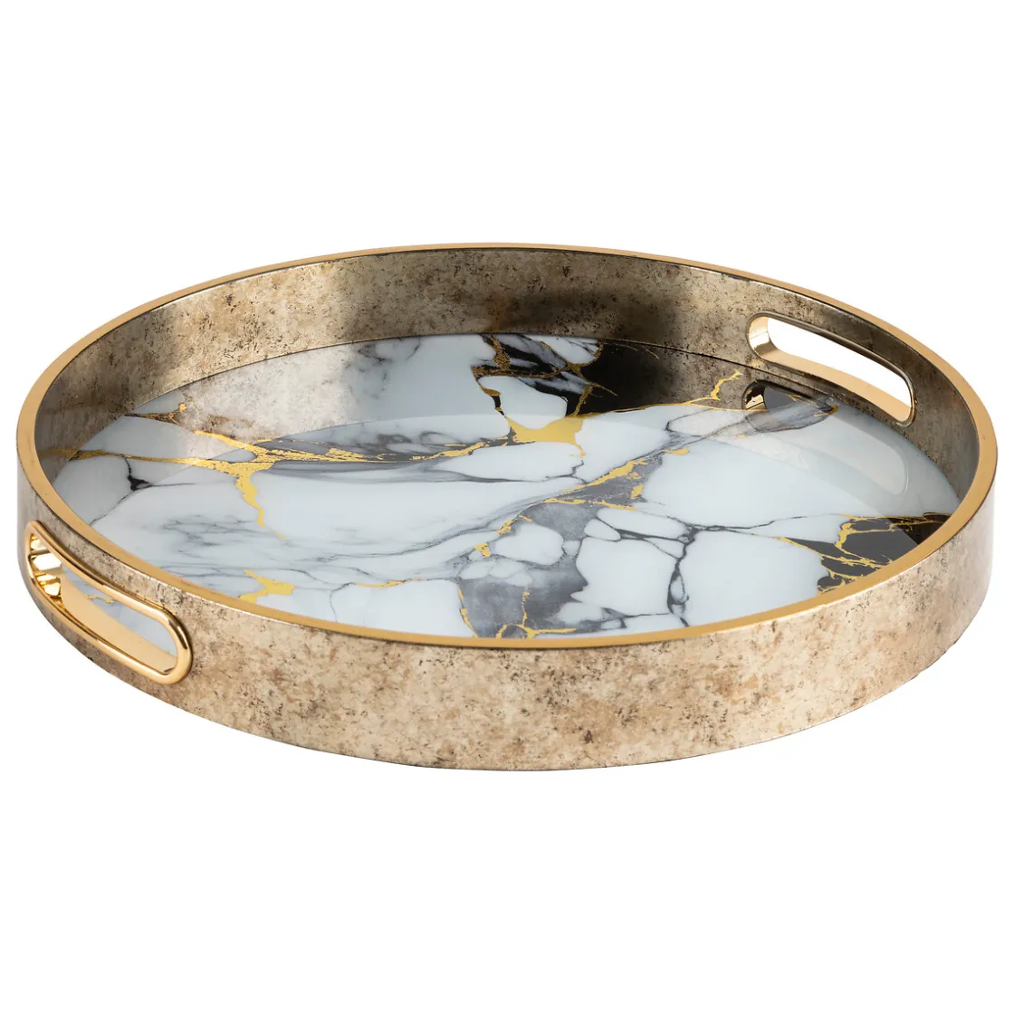 ATMOSPHERA Lot de 2 plateaux "Inaya" Clearance