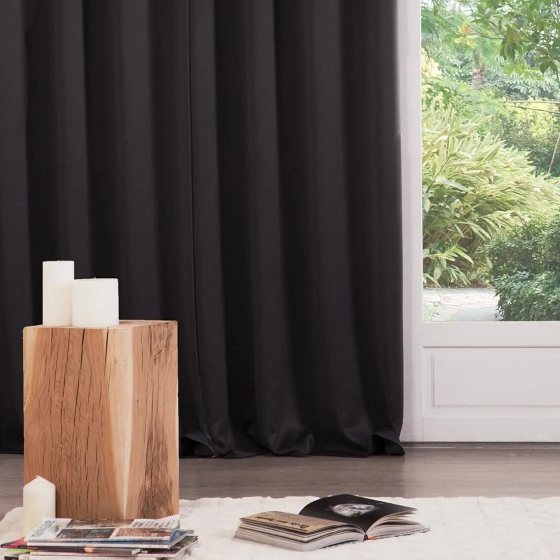 ATMOSPHERA Lot de 2 rideaux occultants "Odelie" Hot