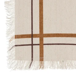 ATMOSPHERA Lot de 2 serviettes de table 