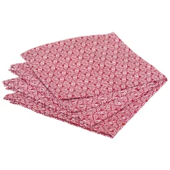 ATMOSPHERA Lot de 4 serviettes de table "Olia" New