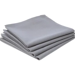ATMOSPHERA Lot de 4 serviettes de table, coton Discount