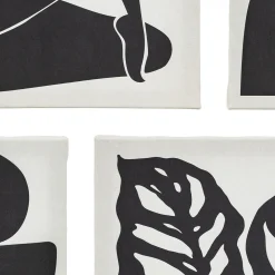 ATMOSPHERA Lot de 5 toiles imprimées 