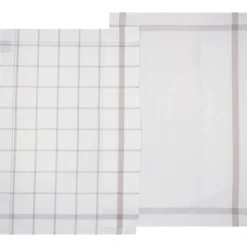 ATMOSPHERA Lot de 2 torchons coton Online