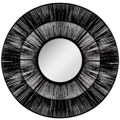 ATMOSPHERA Miroir "Barbara" noir Clearance