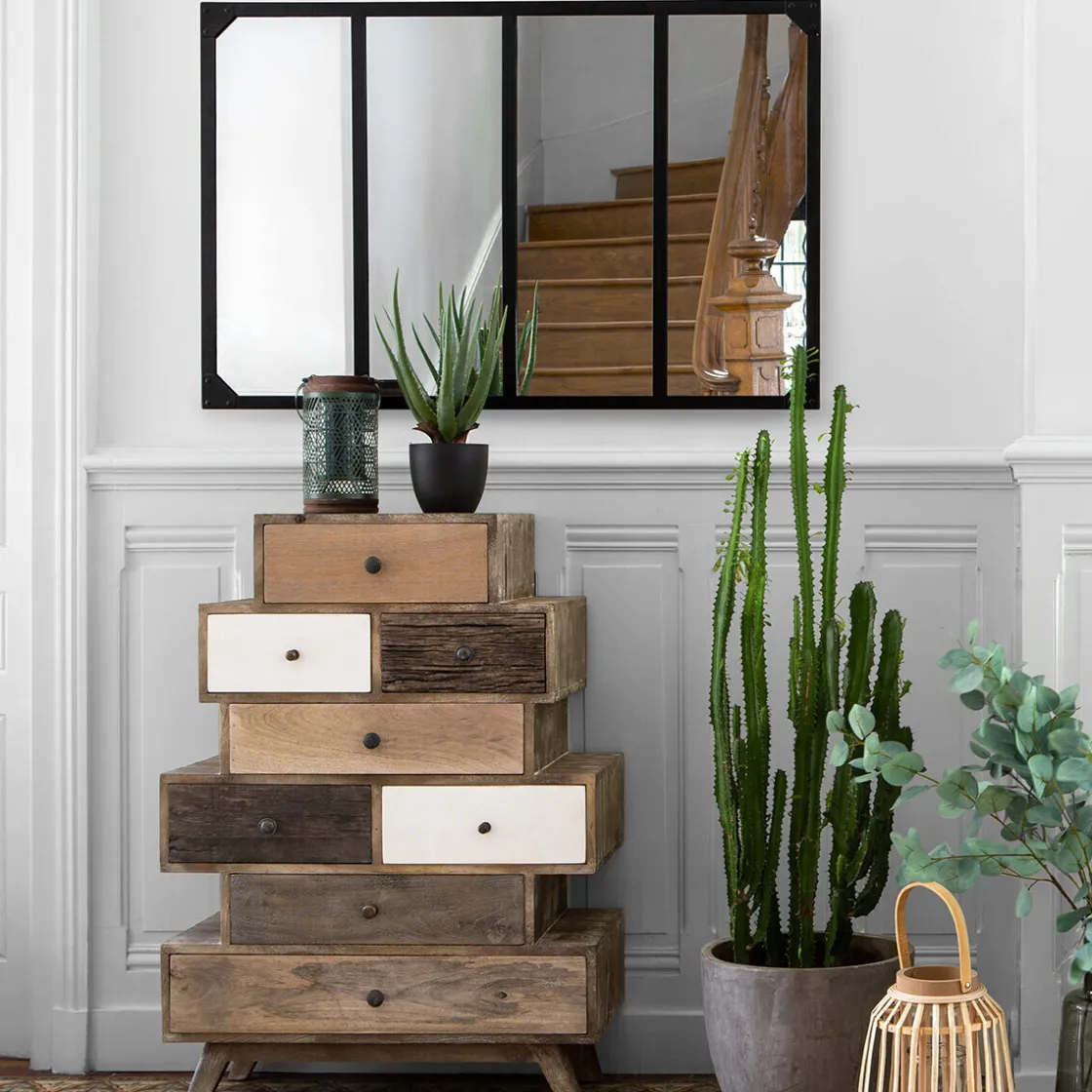 ATMOSPHERA Miroir d'atelier "Lola"