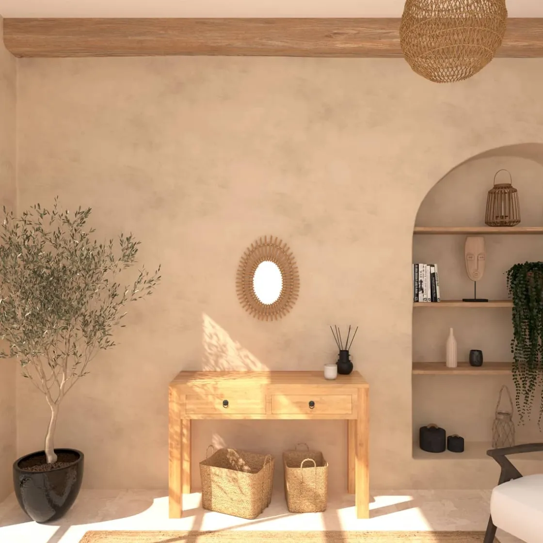 ATMOSPHERA Miroir ovale "Irma" Clearance