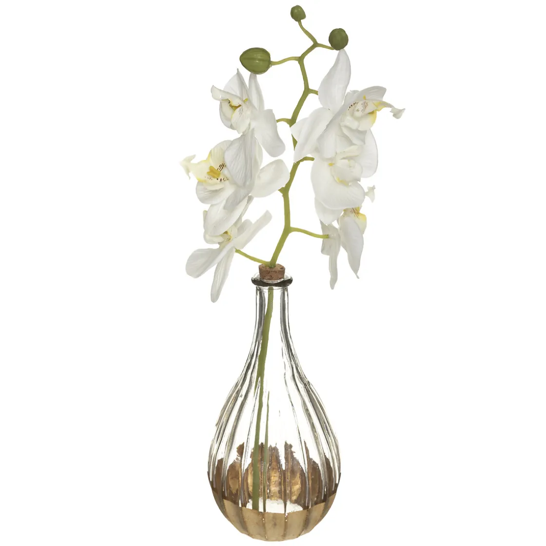 ATMOSPHERA Orchidée artificielle "Edi" avec vase Outlet