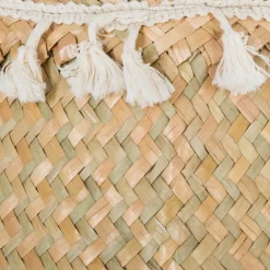 ATMOSPHERA Panier, roseau et pompons Hot