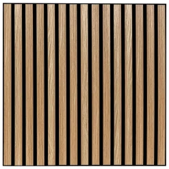 ATMOSPHERA Panneau décoratif tasseaux bois Colva