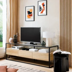 ATMOSPHERA Panneau décoratif tasseaux bois Colva Discount