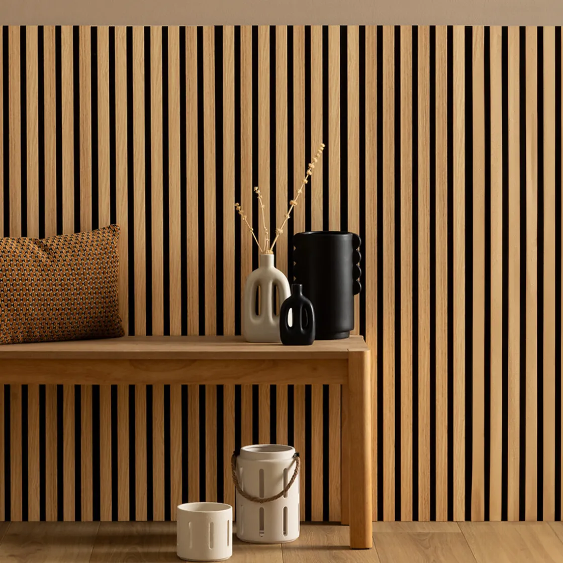 ATMOSPHERA Panneau décoratif tasseaux bois Colva Sale