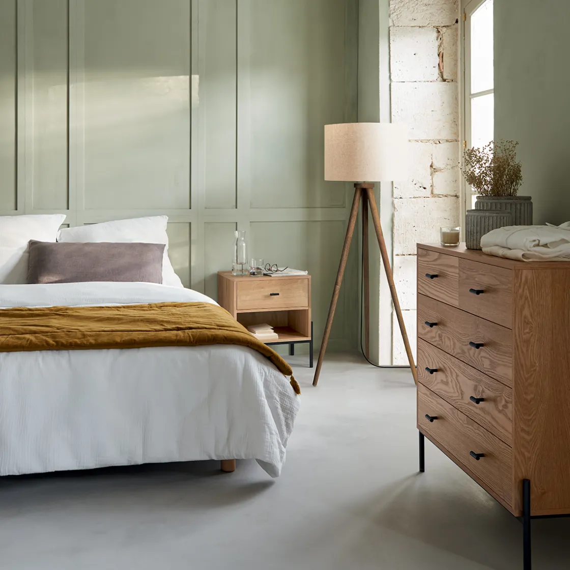 ATMOSPHERA Parure de lit 3 pièces "Flora"