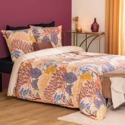 ATMOSPHERA Parure de lit 3 pièces imprimée "Walaa" New