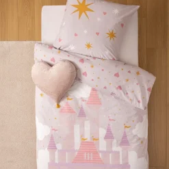 ATMOSPHERA Parure de lit enfant 2 pièces "Château" Hot