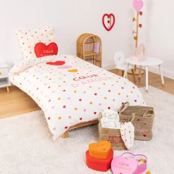 ATMOSPHERA Parure de lit enfant imprimée 2 pièces "Telma' Online