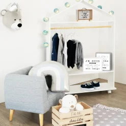 ATMOSPHERA Penderie enfant à roulettes