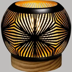 ATMOSPHERA Photophore boule LED métal Hot