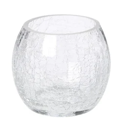 ATMOSPHERA Photophore verre craquelé Sale