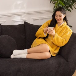 ATMOSPHERA Plaid à manches capuche Outlet