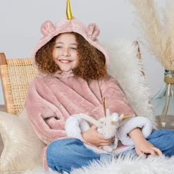 ATMOSPHERA Plaid à manches "Licorne