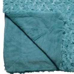 ATMOSPHERA Plaid "Bouclette" fausse fourrure Clearance