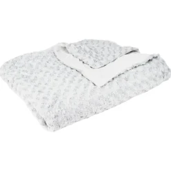 ATMOSPHERA Plaid "Bouclette" fausse fourrure Sale