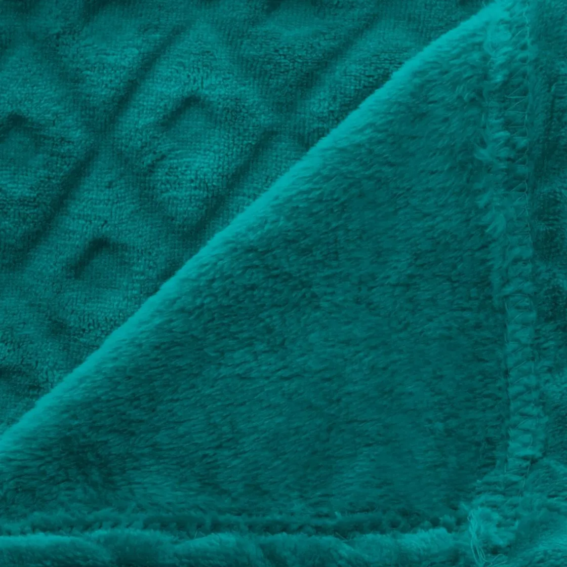 ATMOSPHERA Plaid "3D Losange" flanelle Online