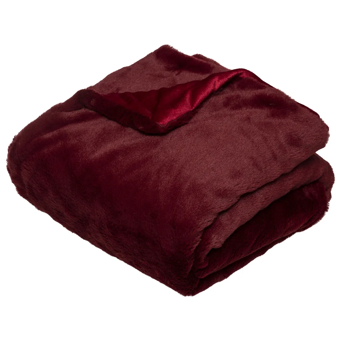 ATMOSPHERA Plaid fausse fourrure Discount