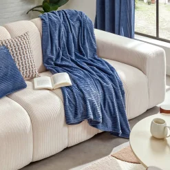 ATMOSPHERA Plaid flanelle côtelé "Arum"