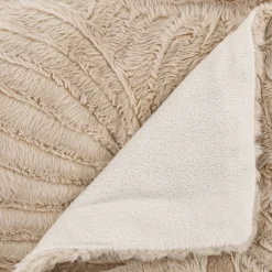 ATMOSPHERA Plaid fourrure 