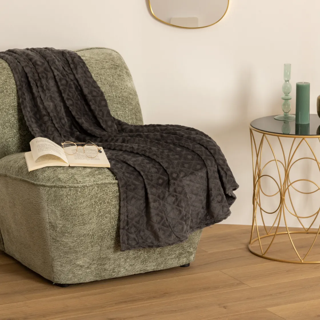 ATMOSPHERA Plaid "Losange", flanelle Best