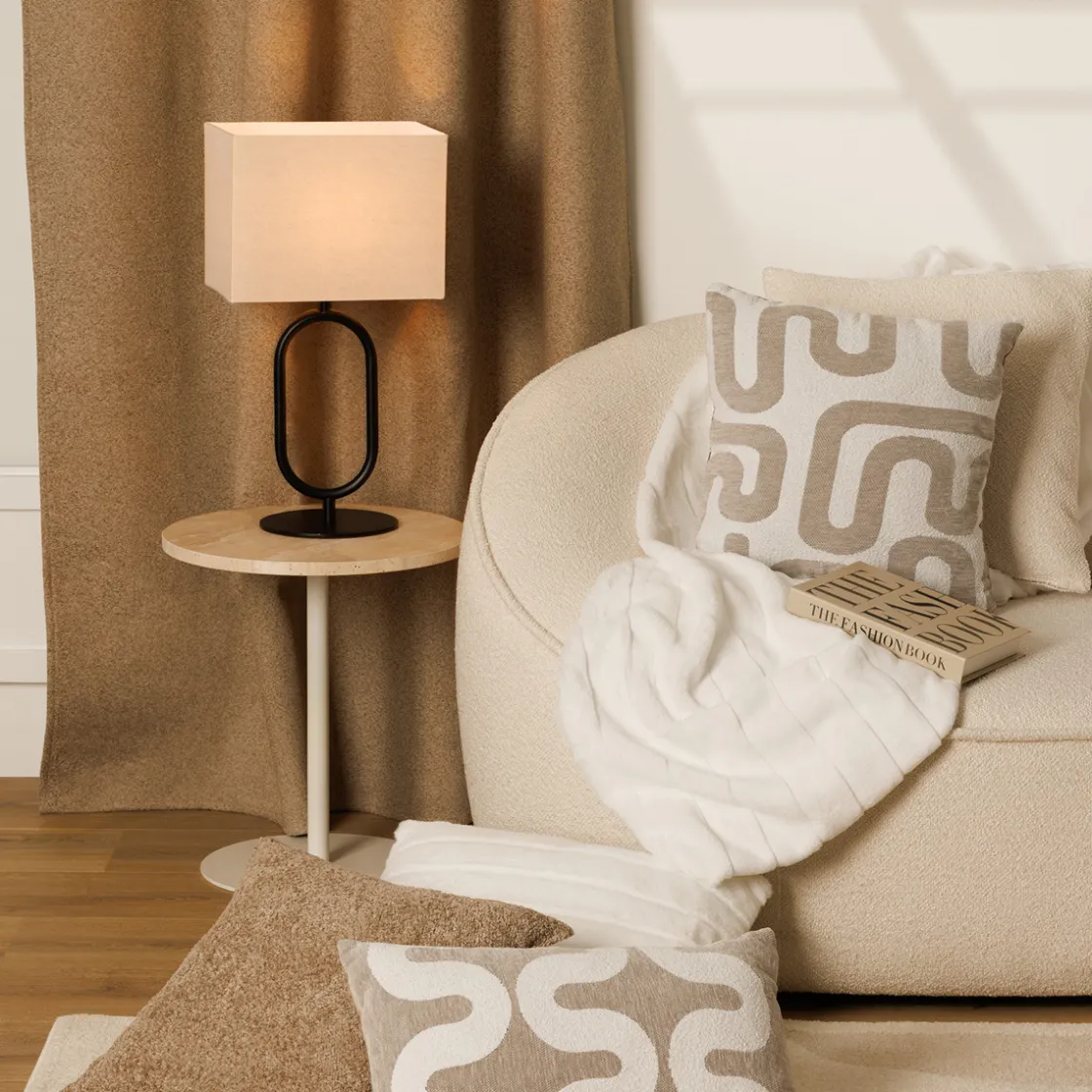 ATMOSPHERA Plaid "Manoir" fausse fourrure Clearance