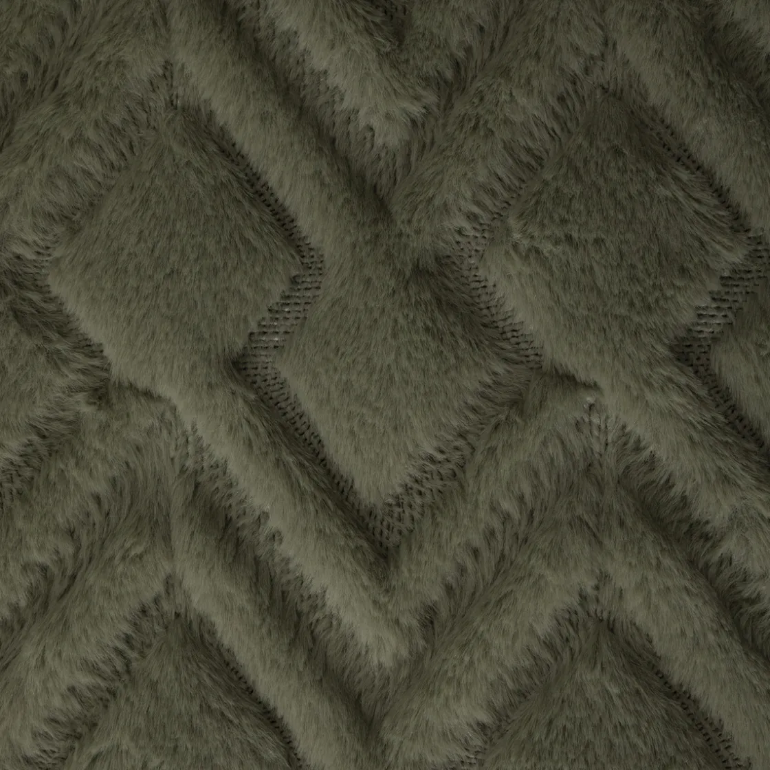 ATMOSPHERA Plaid "Mara" fausse fourrure Clearance