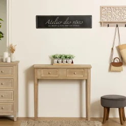 ATMOSPHERA Plaque citation murale "Leandre" Hot