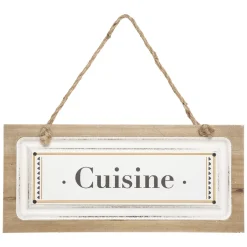 ATMOSPHERA Plaque de porte bois Online