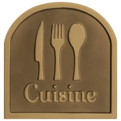 ATMOSPHERA Plaque porte métal "Mattia"