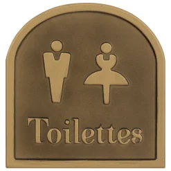 ATMOSPHERA Plaque porte métal 