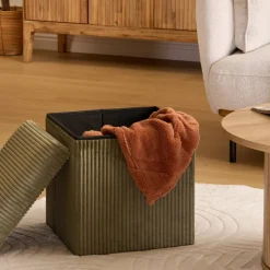 ATMOSPHERA Pouf pliant "Arum" Best