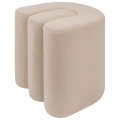 ATMOSPHERA Pouf velours "Bolan" Hot