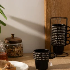 ATMOSPHERA Rack 4 mugs "Ethnikaa" Sale